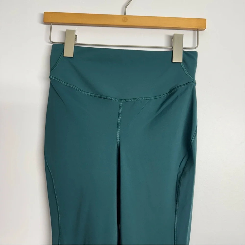 Lululemon Base Pace High-Rise Crop 23" - Green Jasper - Picture 2 of 8